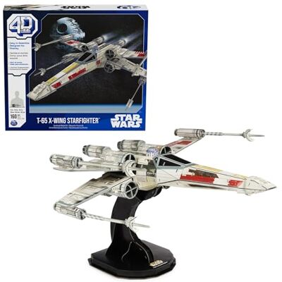 4D Build Puzzle 3D Star Wars Maquette Star Wars 160 Pièces X-Wing Inspiré de la Saga Puzzle Adulte Jeu de Construction à Collectionner Jouet adulte Jeu Enfant 12 ans et + - Publicité 4D Build Puzzle 3D Star Wars Maquette Star Wars 160 Pièces X-Wing Inspiré de la Saga Puzzle Adulte Jeu de Construction à Collectionner Jouet adulte Jeu Enfant 12 ans et + - Publicité