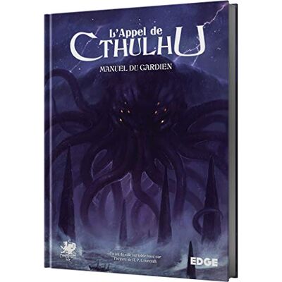 Edge Entertainment Jeu de rôles Asmodee l'appel de Cthulhu Manuel du Gardien - Publicité Edge Entertainment Jeu de rôles Asmodee l'appel de Cthulhu Manuel du Gardien - Publicité