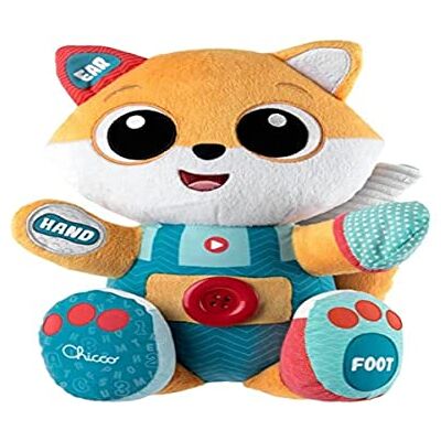 Chicco Foxy Montessori ABC, Renard Parlant et interactif, évolutif bilingue Italien/Anglais, pour Apprendre Les Parties du Corps, 3 Modes, Jeux éducatifs 6 Mois – 4 Ans, - Publicité Chicco Foxy Montessori ABC, Renard Parlant et interactif, évolutif bilingue Italien/Anglais, pour Apprendre Les Parties du Corps, 3 Modes, Jeux éducatifs 6 Mois – 4 Ans, - Publicité
