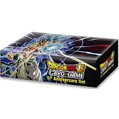 BANDAI Dragon Ball Super TCG: 5TH Anniversary Set Box (BE21) - Publicité BANDAI Dragon Ball Super TCG: 5TH Anniversary Set Box (BE21) - Publicité