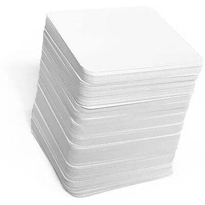 Apostrophe Games - 200 Blank Square - Cartes à jouer - Publicité Apostrophe Games - 200 Blank Square - Cartes à jouer - Publicité