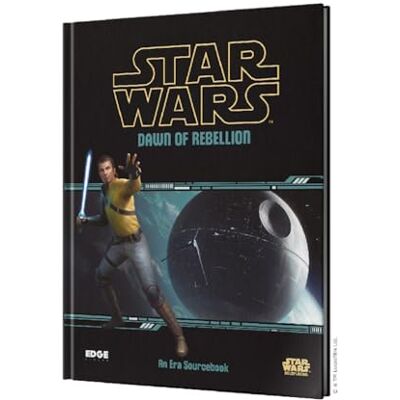 Asmodee Edge, Star Wars : Dawn of Rebellion Sourcebook, RPG, à partir de 12 Ans, 3 à 5 Joueurs Version Anglaise - Publicité Asmodee Edge, Star Wars : Dawn of Rebellion Sourcebook, RPG, à partir de 12 Ans, 3 à 5 Joueurs Version Anglaise - Publicité