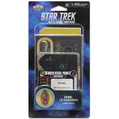 WizKids STAR TREK ATTACK WING BORG OCTAHEDRON CARD PACK - Publicité WizKids STAR TREK ATTACK WING BORG OCTAHEDRON CARD PACK - Publicité