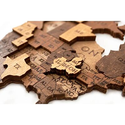 Puzzles en Bois pour l'intérieur et Le Design Carte du Monde S Chocolat World Souvenir, Cadeau, Cuisine, décoration de Maison, intérieur 114 pièces - Publicité Puzzles en Bois pour l'intérieur et Le Design Carte du Monde S Chocolat World Souvenir, Cadeau, Cuisine, décoration de Maison, intérieur 114 pièces - Publicité