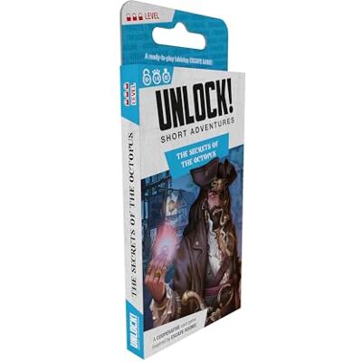 Asmodee Unlock! Short 6 Les Secrets de la Pieuvre Jeu de Cartes À partir de 10 Ans 1 à 6 Joueurs Temps de Jeu de 30 Minutes - Publicité Asmodee Unlock! Short 6 Les Secrets de la Pieuvre Jeu de Cartes À partir de 10 Ans 1 à 6 Joueurs Temps de Jeu de 30 Minutes - Publicité