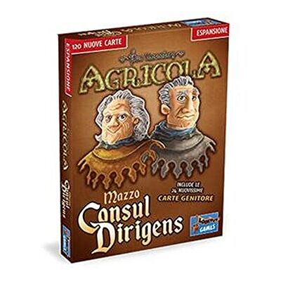 Asmodee Agricola: Consul Dirigens Deck Jeu de table en italien 120 cartes Age 14+ - Publicité Asmodee Agricola: Consul Dirigens Deck Jeu de table en italien 120 cartes Age 14+ - Publicité