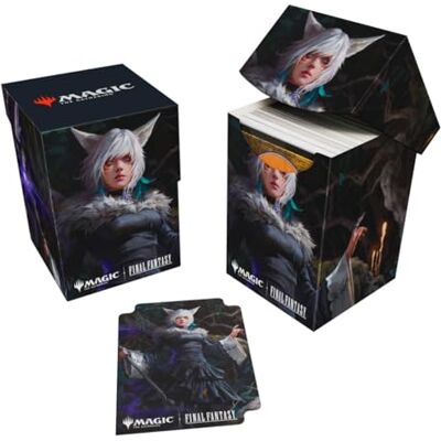 Ultra Pro Final Fantasy x Universes Beyond Y’shtola, Night’s Blessed (Commander) 100+ Deck Box for Magic: The Gathering - Publicité Ultra Pro Final Fantasy x Universes Beyond Y’shtola, Night’s Blessed (Commander) 100+ Deck Box for Magic: The Gathering - Publicité