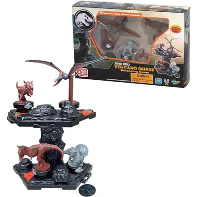 EPOCH Games Jurassic World Volcano Quake Balancing Game Jeu de Plateau, Jeu de société et Jouet pour Enfants dans l'univers des Dinosaures 7512 - Publicité EPOCH Games Jurassic World Volcano Quake Balancing Game Jeu de Plateau, Jeu de société et Jouet pour Enfants dans l'univers des Dinosaures 7512 - Publicité