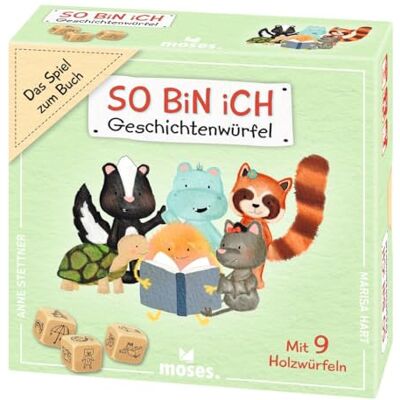 moses. Verlag GmbH So Bin Ich Geschichtenwürfel - Cube d'histoires - Publicité moses. Verlag GmbH So Bin Ich Geschichtenwürfel - Cube d'histoires - Publicité
