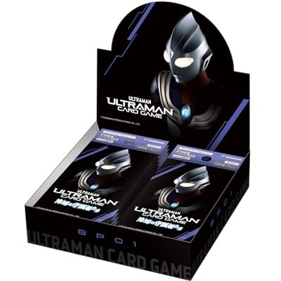 Bandai - Ultraman Guardians Of The Earth BP01 - BP01 - Boîte - Paquet Booster - Publicité Bandai - Ultraman Guardians Of The Earth BP01 - BP01 - Boîte - Paquet Booster - Publicité