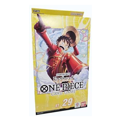 BANDAI One Piece Card Game Deck Starter Deck – ST-29 Egghead - Publicité BANDAI One Piece Card Game Deck Starter Deck – ST-29 Egghead - Publicité