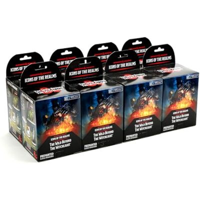 WizKids Donjons et Dragons, Wild Beyond The Witchlight Icons of The Realms Booster Brick, DND Miniatures - Publicité WizKids Donjons et Dragons, Wild Beyond The Witchlight Icons of The Realms Booster Brick, DND Miniatures - Publicité