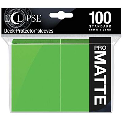 Ultra Pro E-15618 Eclipse Lot de 100 Pochettes Standard Mates Vert Citron - Publicité Ultra Pro E-15618 Eclipse Lot de 100 Pochettes Standard Mates Vert Citron - Publicité