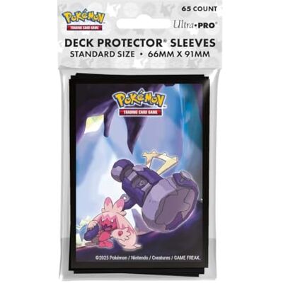 Ultra Pro Standard Deck Protector Sleeves Pokemon Tinkaton 65pk - Publicité Ultra Pro Standard Deck Protector Sleeves Pokemon Tinkaton 65pk - Publicité