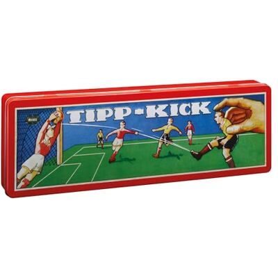 TIPP-KICK Retro 80 x 47 cm – Le Set de Football de Table prêt-à-Jouer avec 2X Joueurs, 2X Gardiens, 2X buts en métal, 2X Ballons I Tapis de Jeu en Feutre – Jeux de Simulation Foot avec Figurines - Publicité TIPP-KICK Retro 80 x 47 cm – Le Set de Football de Table prêt-à-Jouer avec 2X Joueurs, 2X Gardiens, 2X buts en métal, 2X Ballons I Tapis de Jeu en Feutre – Jeux de Simulation Foot avec Figurines - Publicité