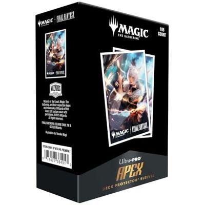 Ultra Pro MTG: Final Fantasy 105ct Apex Protège-cartes de jeu Q4 Premium Z Accessoire pour jeu de cartes à collectionner À partir de 13 ans+ - Publicité Ultra Pro MTG: Final Fantasy 105ct Apex Protège-cartes de jeu Q4 Premium Z Accessoire pour jeu de cartes à collectionner À partir de 13 ans+ - Publicité