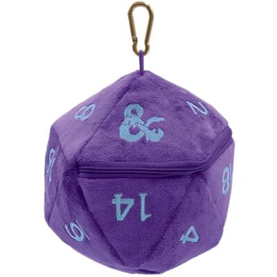 Ultra Pro Dungeons & Dragons D20 Plush Dice Bag Phandelver Campaign Royal Purple and Sky Blue - Publicité Ultra Pro Dungeons & Dragons D20 Plush Dice Bag Phandelver Campaign Royal Purple and Sky Blue - Publicité