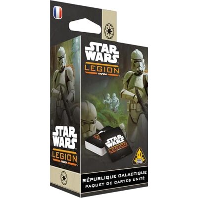 Asmodee Star Wars™: Legion – Galactic Republic (Unit Card Pack) AMG - Publicité Asmodee Star Wars™: Legion – Galactic Republic (Unit Card Pack) AMG - Publicité