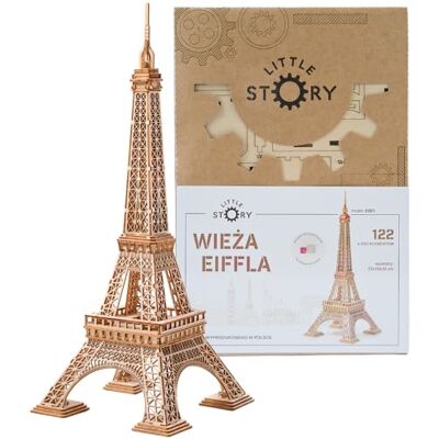 Robotime Little Story Puzzle 3D de la Tour Eiffel - Publicité Robotime Little Story Puzzle 3D de la Tour Eiffel - Publicité
