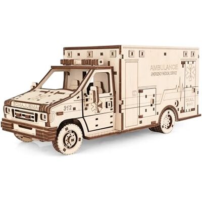 ART Puzzle 3D, ambulance, EWA, bois, 386 pièces - Publicité ART Puzzle 3D, ambulance, EWA, bois, 386 pièces - Publicité