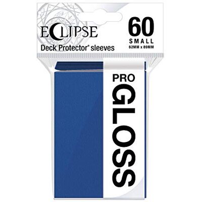 Ultra Pro E-15626 Eclipse Gloss Lot de 60 Petits Manchons Bleu Pacifique - Publicité Ultra Pro E-15626 Eclipse Gloss Lot de 60 Petits Manchons Bleu Pacifique - Publicité