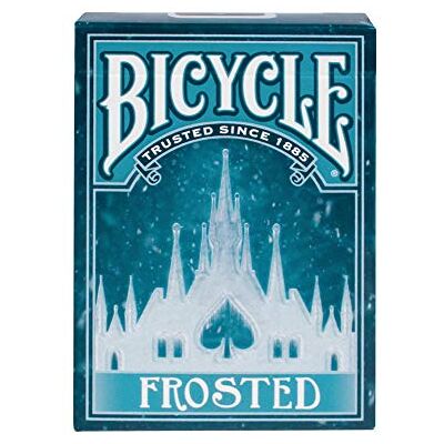 Bicycle givré Jeu de Cartes - Publicité Bicycle givré Jeu de Cartes - Publicité