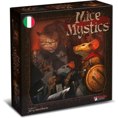 Asmodee Mice and Mystics Jeu de société, 1 à 4 Joueurs, 8 Ans et Plus, édition Italienne - Publicité Asmodee Mice and Mystics Jeu de société, 1 à 4 Joueurs, 8 Ans et Plus, édition Italienne - Publicité