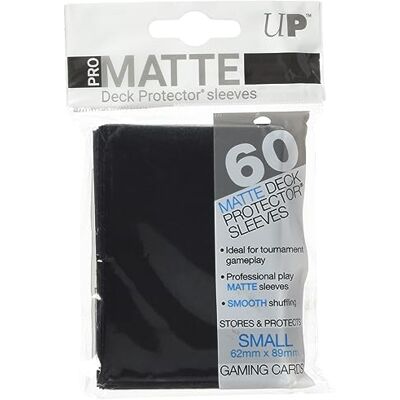 Ultra Pro 84021- Jeu De Cartes Housse De Protection Pro-matte Noir Petit D10 Lot de 60 - Publicité Ultra Pro 84021- Jeu De Cartes Housse De Protection Pro-matte Noir Petit D10 Lot de 60 - Publicité