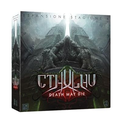 Asmodee Cthulhu Death May Die Saison 4, Extension de Jeu de Table, 1-5 Joueurs, 14+ Ans, édition en Italien - Publicité Asmodee Cthulhu Death May Die Saison 4, Extension de Jeu de Table, 1-5 Joueurs, 14+ Ans, édition en Italien - Publicité