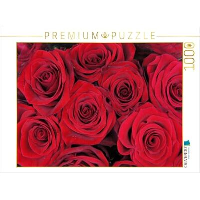 CALVENDO Puzzle Roses Rouges 1000 Pieces 64 x 48 cm from Gudrun Nitzold-Briele - Publicité CALVENDO Puzzle Roses Rouges 1000 Pieces 64 x 48 cm from Gudrun Nitzold-Briele - Publicité