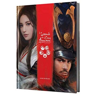 Fantasy Flight Games Jeu de rôles Asmodee La Légende des Cinq Anneaux - Publicité Fantasy Flight Games Jeu de rôles Asmodee La Légende des Cinq Anneaux - Publicité