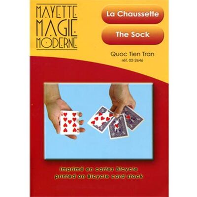 SOLOMAGIA The Sock (with Gimmick) by QUOC Tien Tran Deck of Cards Tours et Magie Magique - Publicité SOLOMAGIA The Sock (with Gimmick) by QUOC Tien Tran Deck of Cards Tours et Magie Magique - Publicité