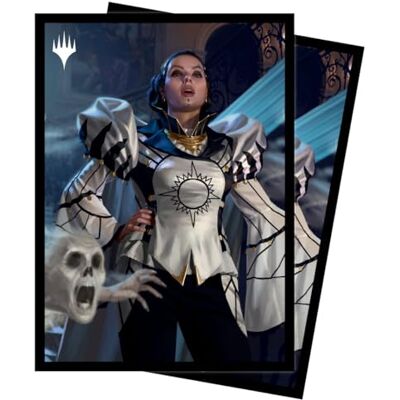 Ultra Pro Magic The Gathering Murders at Karlov Manor Sachet de 100 protèges cartes standard Teysa, oligarque opulente (63 x 89 mm) - Publicité Ultra Pro Magic The Gathering Murders at Karlov Manor Sachet de 100 protèges cartes standard Teysa, oligarque opulente (63 x 89 mm) - Publicité