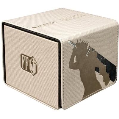 Ultra Pro Final Fantasy x Universes Beyond Cloud, Ex-SOLDIER Premium Alcove Edge Deck Box for Magic: The Gathering Trading Card Accessories, Collectible Card Game Gear, Fantasy Gaming Supplies - Publicité Ultra Pro Final Fantasy x Universes Beyond Cloud, Ex-SOLDIER Premium Alcove Edge Deck Box for Magic: The Gathering Trading Card Accessories, Collectible Card Game Gear, Fantasy Gaming Supplies - Publicité