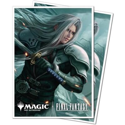 Ultra Pro Final Fantasy x Universes Beyond Sephiroth (Wisnu Tan) 105ct APEX Deck Protector™ Sleeves for Magic: The Gathering Trading Card Accessories, Collectible Card Game Gear - Publicité Ultra Pro Final Fantasy x Universes Beyond Sephiroth (Wisnu Tan) 105ct APEX Deck Protector™ Sleeves for Magic: The Gathering Trading Card Accessories, Collectible Card Game Gear - Publicité