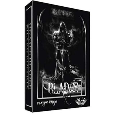 SOLOMAGIA Blades Silver 2nd Edition Deck by Handlordz Deck of Cards Tours et Magie Magique - Publicité SOLOMAGIA Blades Silver 2nd Edition Deck by Handlordz Deck of Cards Tours et Magie Magique - Publicité