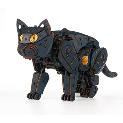 ART Puzzle en Bois 3D pour Adolescents et Adultes-Chat Noir-Kit de Bricolage, Auto-Assemblage, Pas Besoin de colle-508 pièces, Black Cat - Publicité ART Puzzle en Bois 3D pour Adolescents et Adultes-Chat Noir-Kit de Bricolage, Auto-Assemblage, Pas Besoin de colle-508 pièces, Black Cat - Publicité