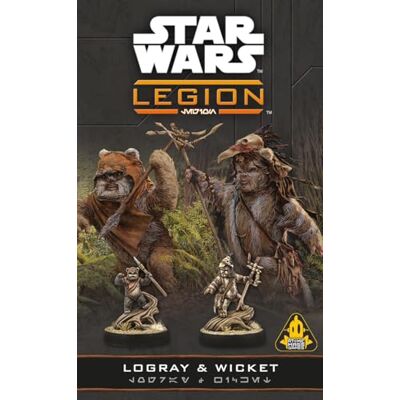 Asmodee Star Wars™: LÉGION Ewoks Logray & Wicket AMG - Publicité Asmodee Star Wars™: LÉGION Ewoks Logray & Wicket AMG - Publicité