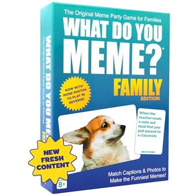 What Do You Meme? Édition Famille - Jeu - Publicité What Do You Meme? Édition Famille - Jeu - Publicité