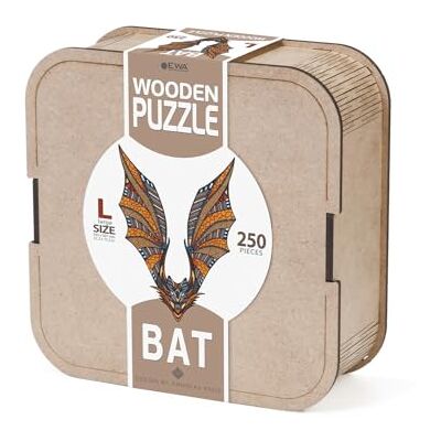 ART Bat L (Wooden Box)- Puzzle Classique en Bois Casse-tête pour Adultes et Adolescents -à Monter soi-même sans Colle- 250 pièces - Publicité ART Bat L (Wooden Box)- Puzzle Classique en Bois Casse-tête pour Adultes et Adolescents -à Monter soi-même sans Colle- 250 pièces - Publicité