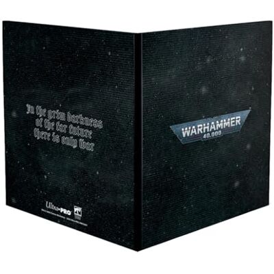 Ultra Pro Universal Datasheet Folio pour Warhammer 40,000 - Publicité Ultra Pro Universal Datasheet Folio pour Warhammer 40,000 - Publicité
