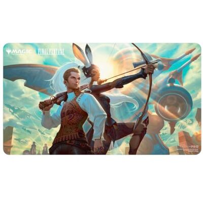 Ultra Pro Magic: The Gathering Universes Beyond: Final Fantasy Tapis de Jeu Balthier and Fran UK - Publicité Ultra Pro Magic: The Gathering Universes Beyond: Final Fantasy Tapis de Jeu Balthier and Fran UK - Publicité