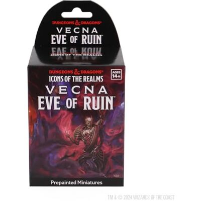 WizKids D&D Icons of the Realms : Vecna : Eve of Ruin – Booster unique Figurines Donjons et Dragons Pré-peint Boîte aveugle - Publicité WizKids D&D Icons of the Realms : Vecna : Eve of Ruin – Booster unique Figurines Donjons et Dragons Pré-peint Boîte aveugle - Publicité