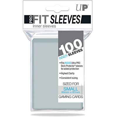 Ultra Pro 330492 Jeu De Cartes Housse De Protection Pro-fit Transparent Petit C100 - Publicité Ultra Pro 330492 Jeu De Cartes Housse De Protection Pro-fit Transparent Petit C100 - Publicité