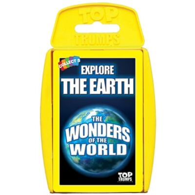 Top Trumps Wonders of The World Classics Jeu de Cartes : découvrez des Faits intéressants dans ce Jeu éducatif Comprenant la Hauteur du Mont Everest, Plus de 2 Joueurs Font Un Excellent Cadeau pour - Publicité Top Trumps Wonders of The World Classics Jeu de Cartes : découvrez des Faits intéressants dans ce Jeu éducatif Comprenant la Hauteur du Mont Everest, Plus de 2 Joueurs Font Un Excellent Cadeau pour - Publicité
