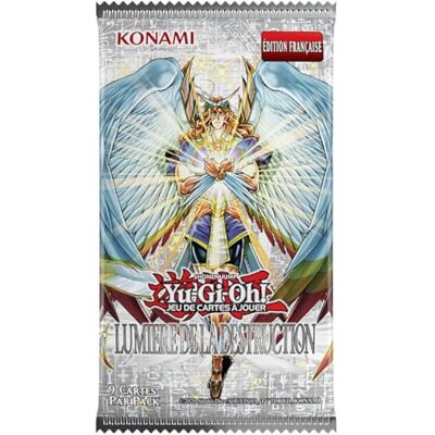 Yu-Gi-Oh! Booster de 9 Cartes : Lumière de la Destruction Version Francaise - Publicité Yu-Gi-Oh! Booster de 9 Cartes : Lumière de la Destruction Version Francaise - Publicité