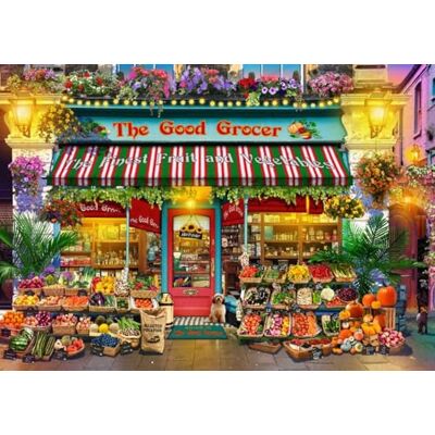 Bluebird Puzzle 2000 pièces Épicerie - Publicité Bluebird Puzzle 2000 pièces Épicerie - Publicité