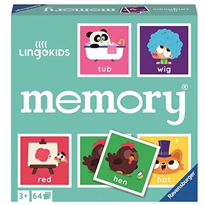 Jeu de mémoire Ravensburger Lingokids - Pour enfants 3+ - Amazon Exclusif - Publicité Jeu de mémoire Ravensburger Lingokids - Pour enfants 3+ - Amazon Exclusif - Publicité