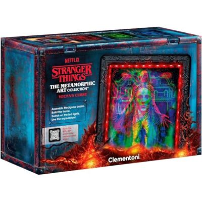 Clementoni Puzzle Lumineux Stranger Things Vecna 520 Pièces Lumineuses Dès 14 Ans - Publicité Clementoni Puzzle Lumineux Stranger Things Vecna 520 Pièces Lumineuses Dès 14 Ans - Publicité