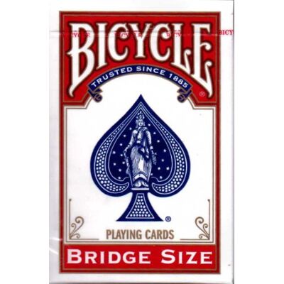 Bicycle Jeu de 52 Cartes Rider Back Rouge Format Bridge - Publicité Bicycle Jeu de 52 Cartes Rider Back Rouge Format Bridge - Publicité
